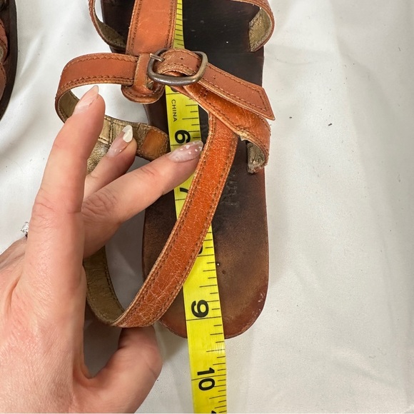 Yves Saint Laurent Leather Slingback Woven Vintage Sandals EU 37 US 6.5 - Picture 11 of 16